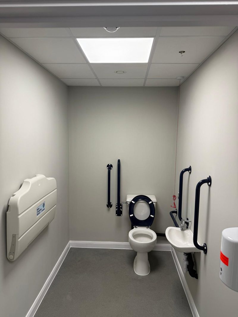 Accessible washroom fit-out
