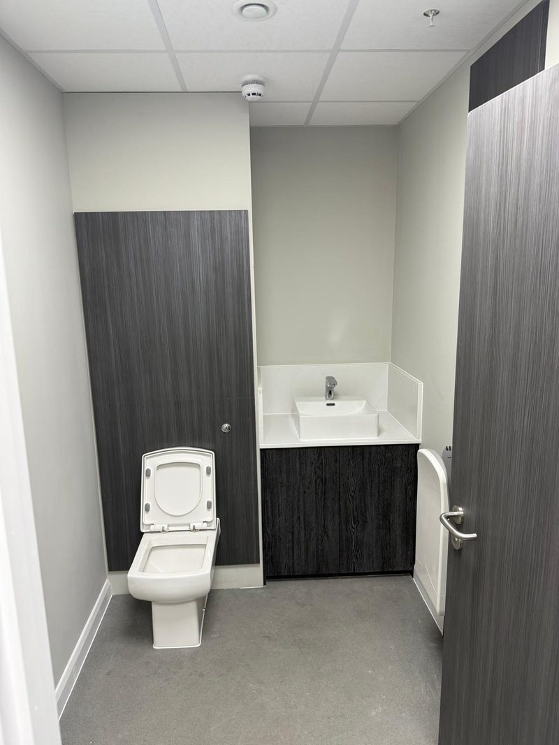 Washroom installation, Plumbing