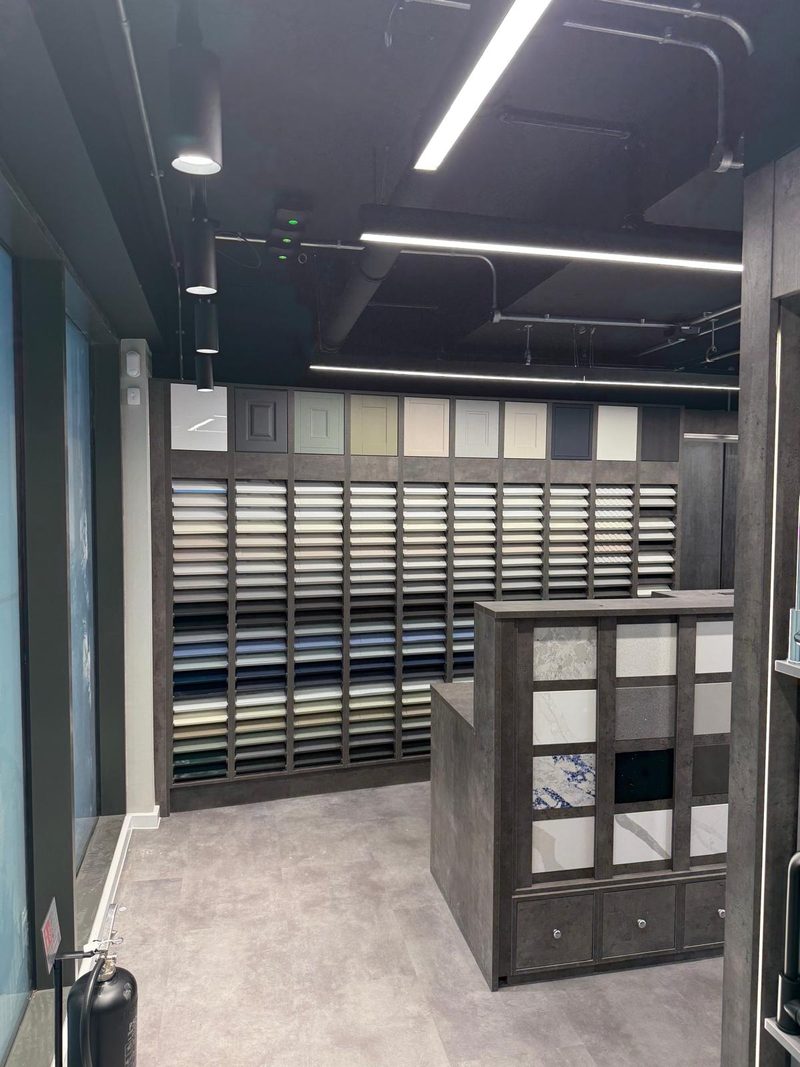 Showroom electrical fit-out, Commercial fit-out