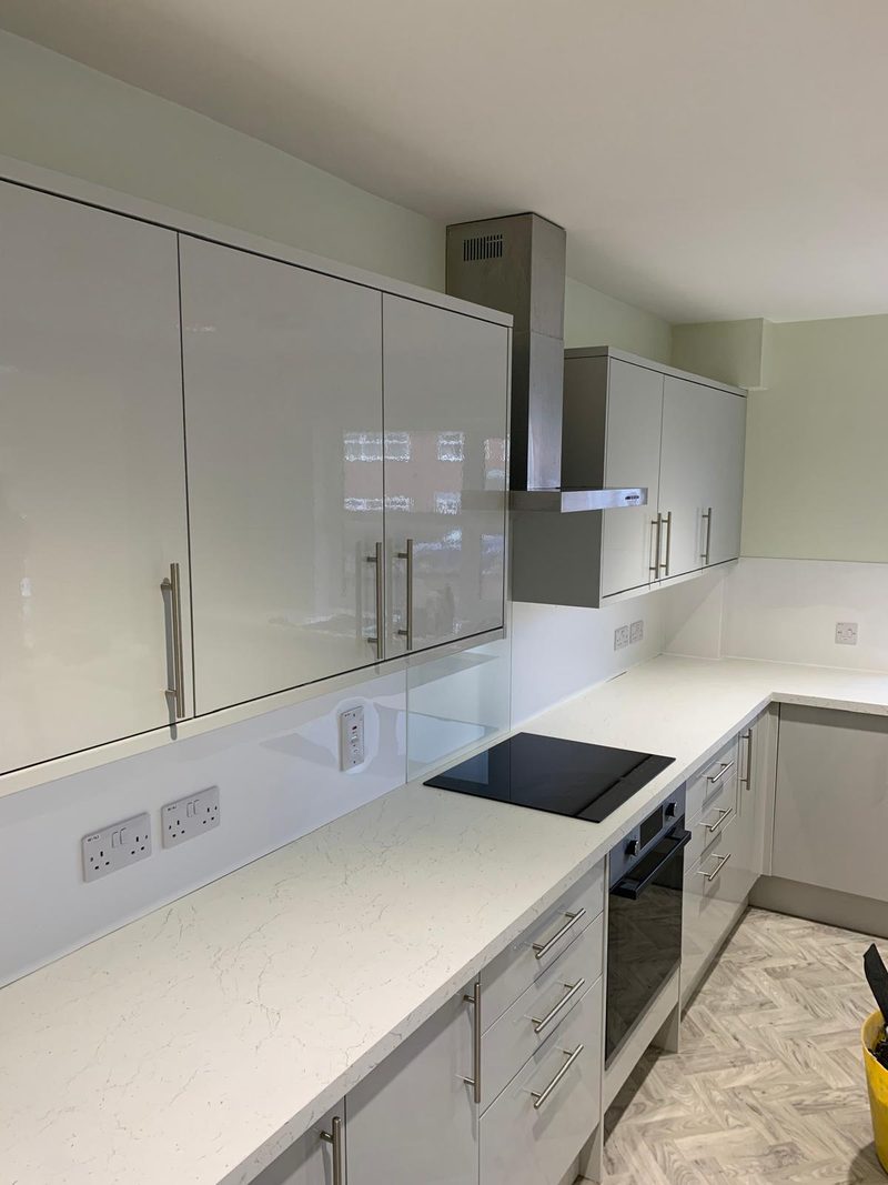Kitchen showroom electrical, Commercial fit-out