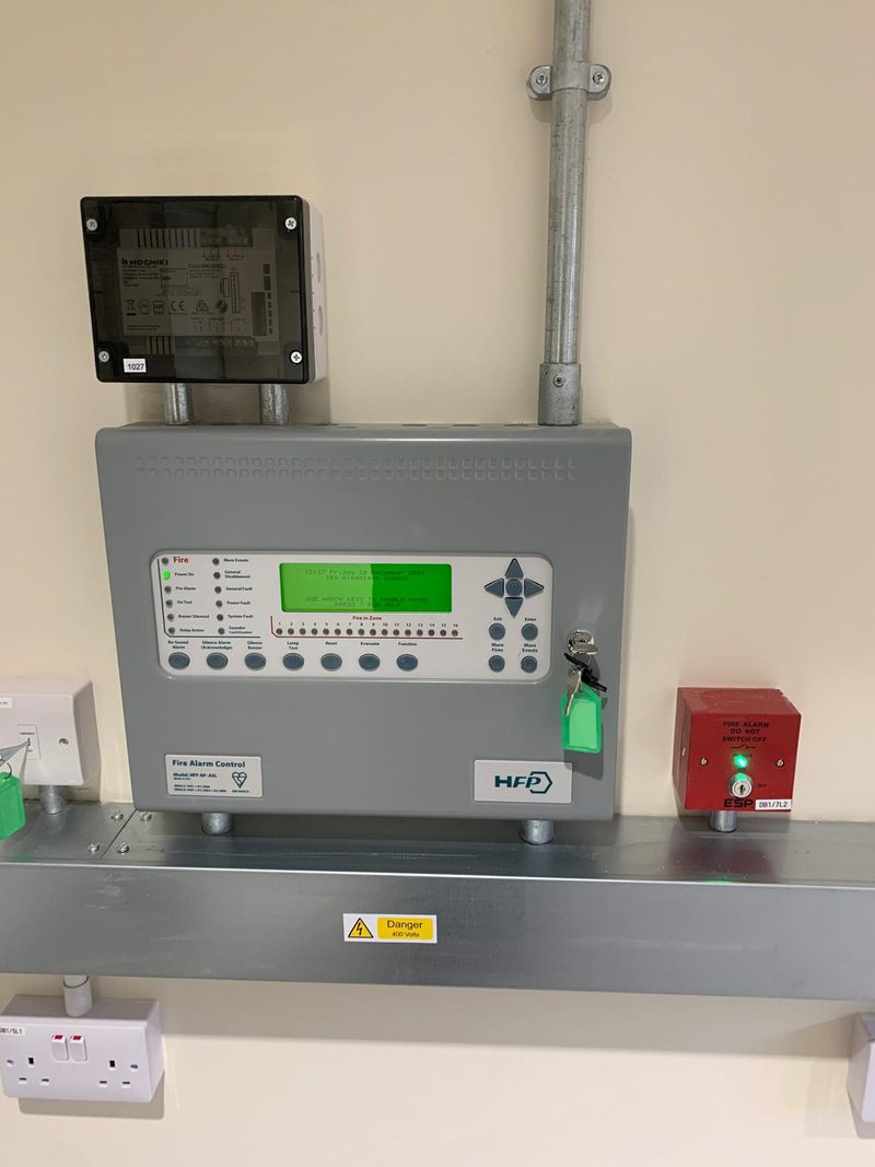 Fire alarm control panel