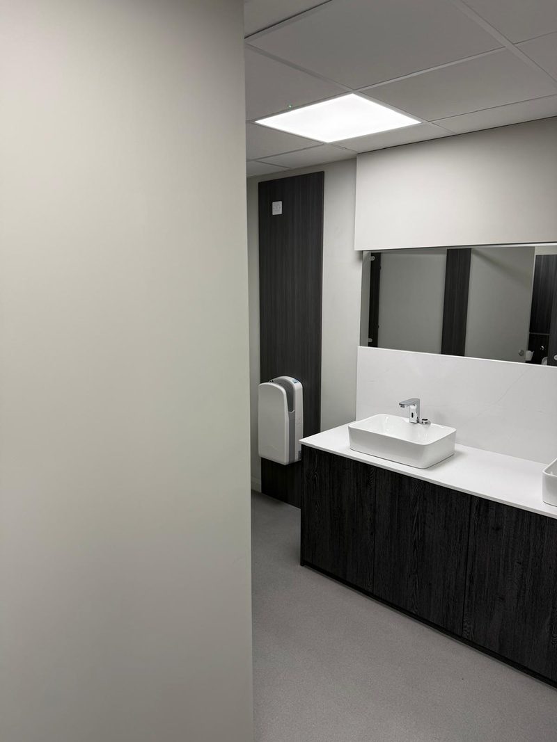 Washroom fit-out, Plumbing
